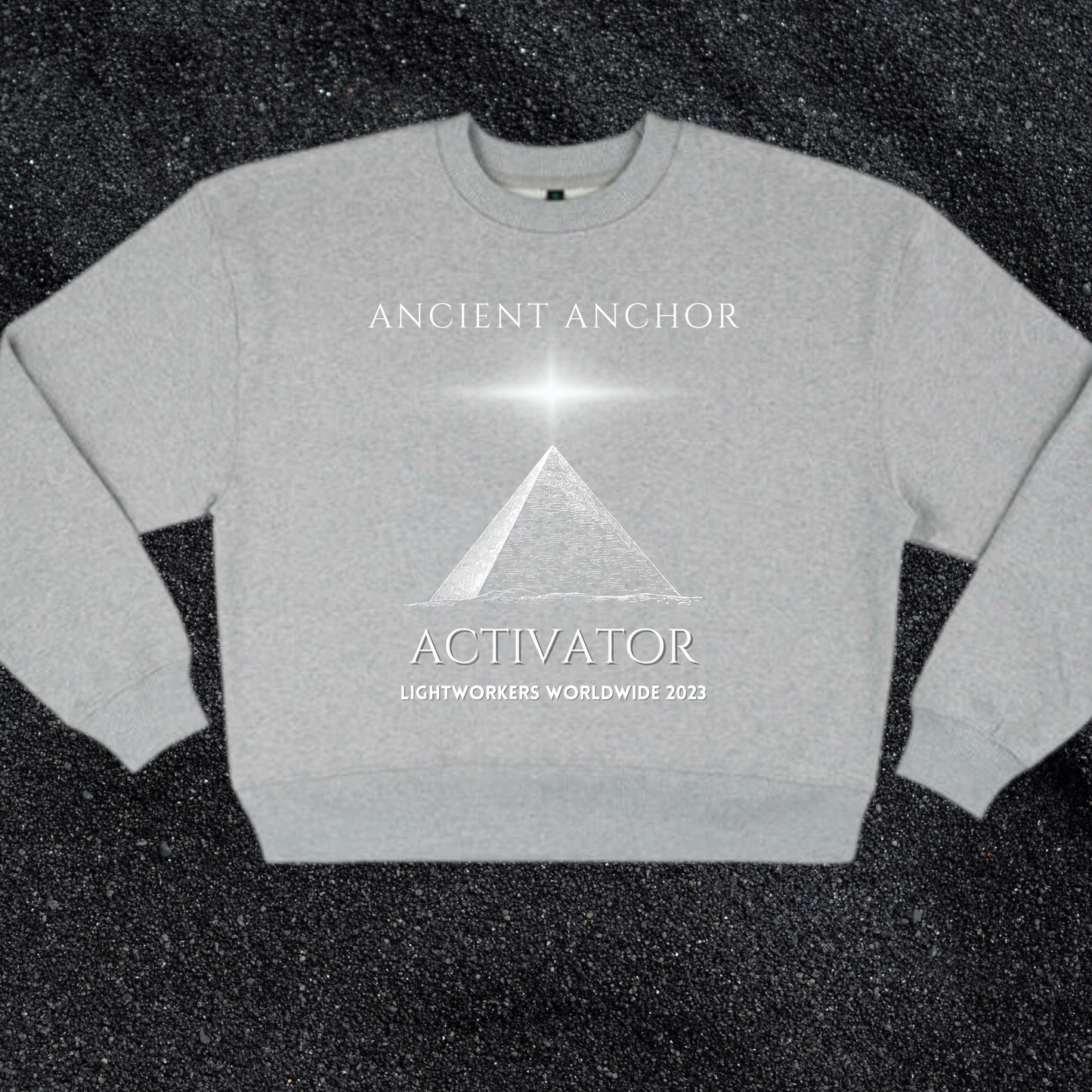 Ancient Anchor Activator Sweatshirt - Great Pyramid Star