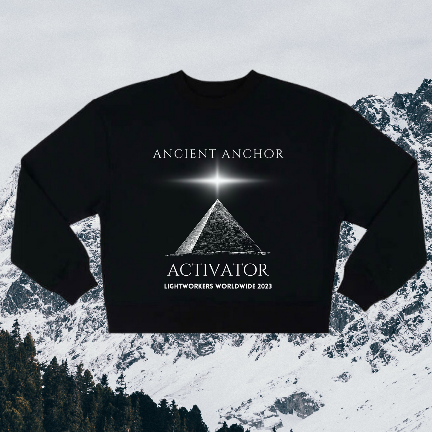 Ancient Anchor Activator Sweatshirt - Great Pyramid Star