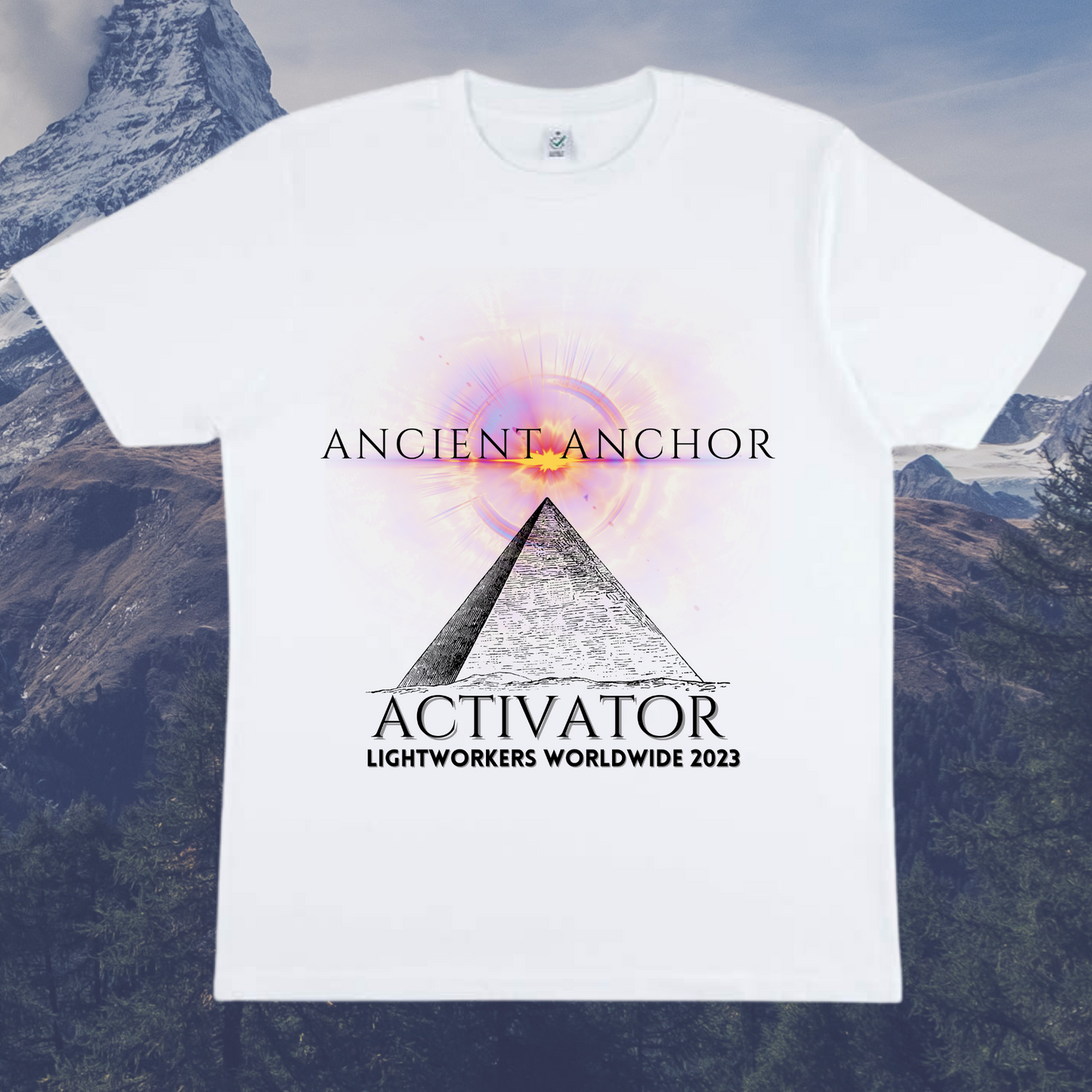 Ancient Anchor Activator T-Shirt - Great Pyramid in Day