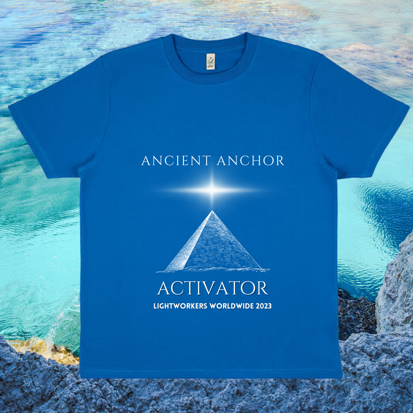 Ancient Anchor Activator T-Shirt - Great Pyramid Star