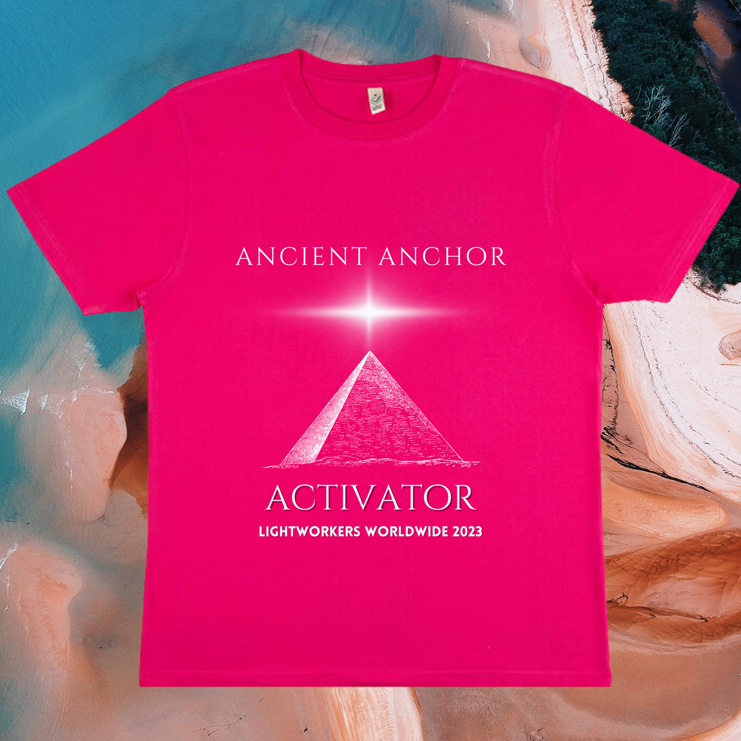 Ancient Anchor Activator T-Shirt - Great Pyramid Star